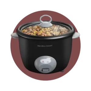 Olla Arrocera Negra Hamilton Beach 20TAZAS