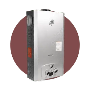 Calefon BP de Gas 20 LTS Gris
