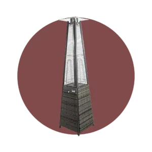 Calefactor de Ambiente Tipo Piramide Ratan