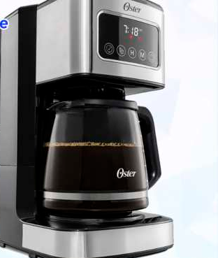 Cafetera Programablé Táctil 12 Tazas Ego