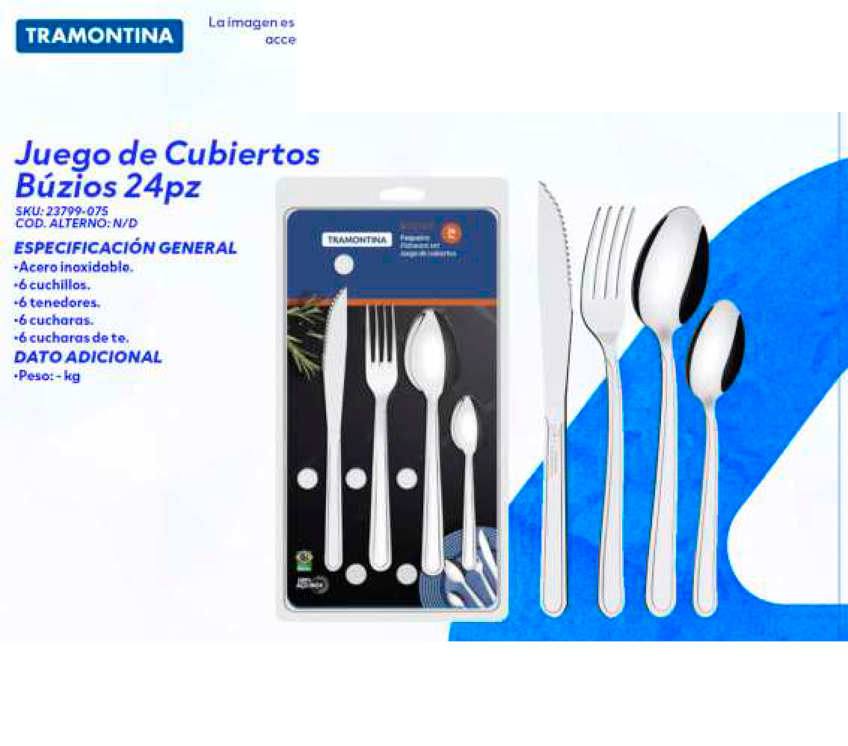 Juego de Cubiertos Búzios 24pz