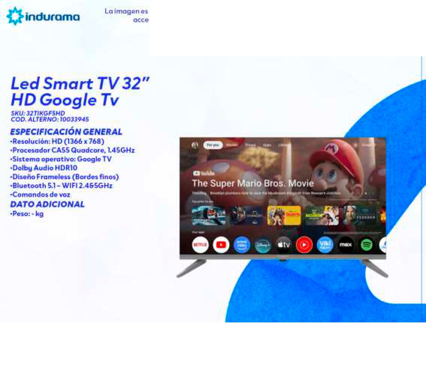Led Smart TV 32