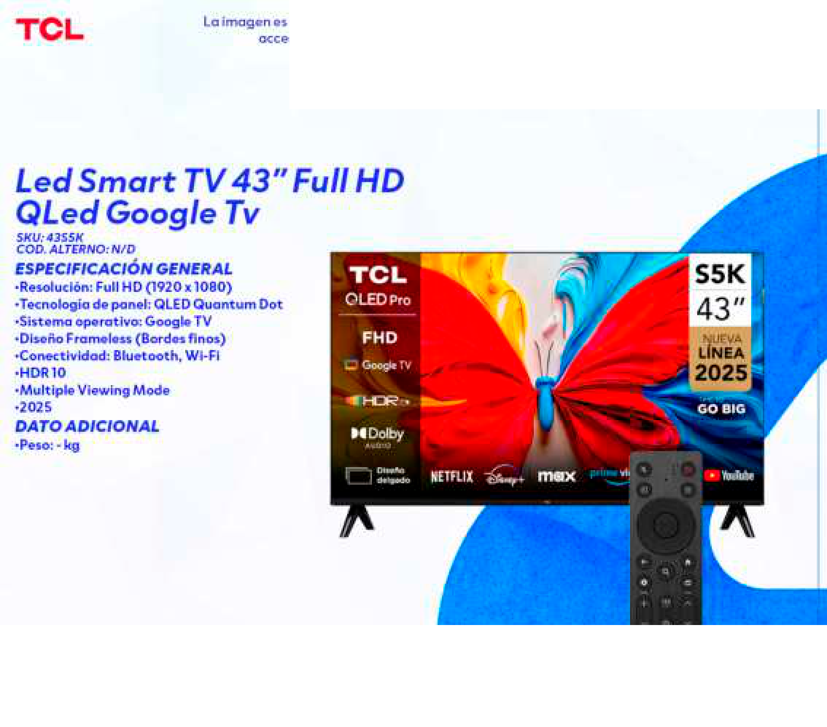 Led Smart TV 43