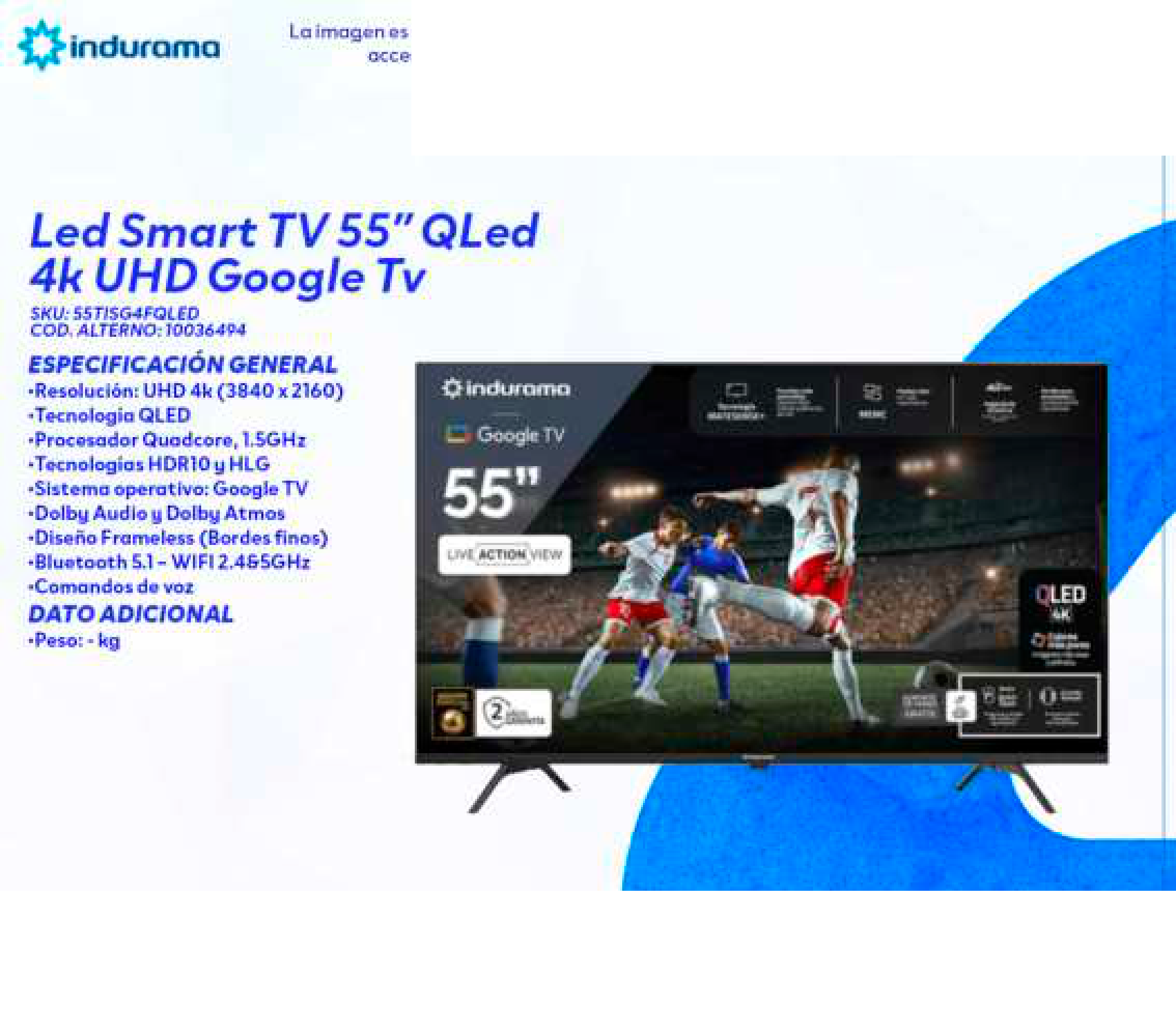 Led Smart TV 55