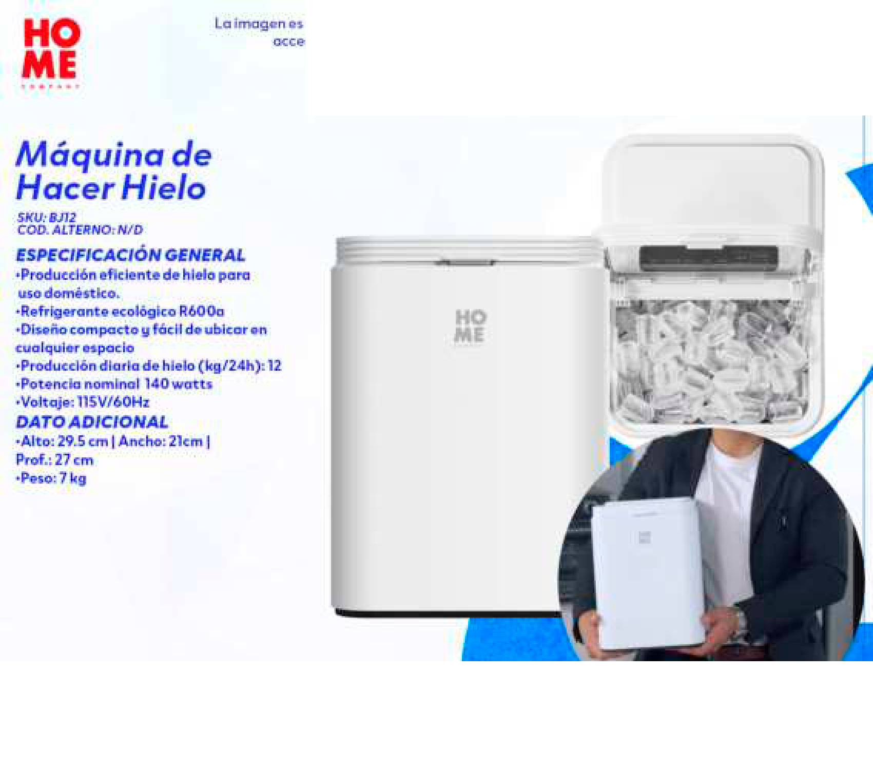 Máquina de Hacer Hielo