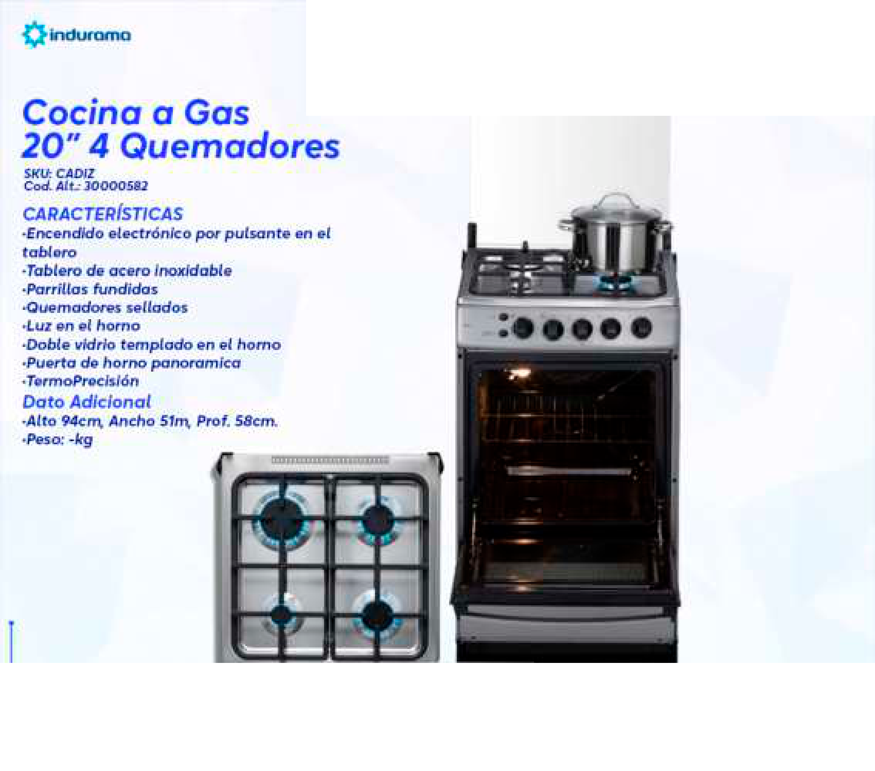 Cocina a Gas 20