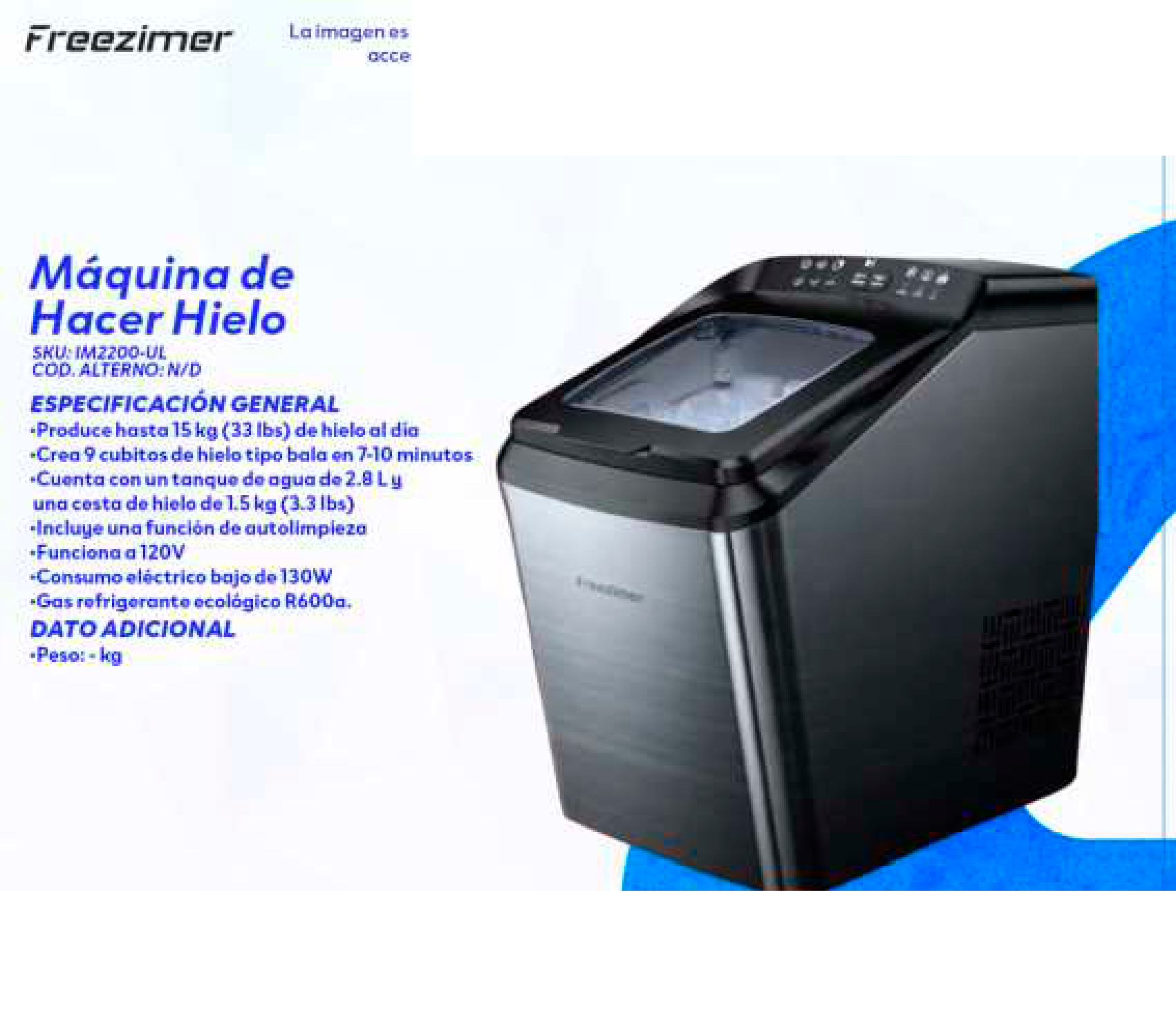 Máquina de Hacer Hielo