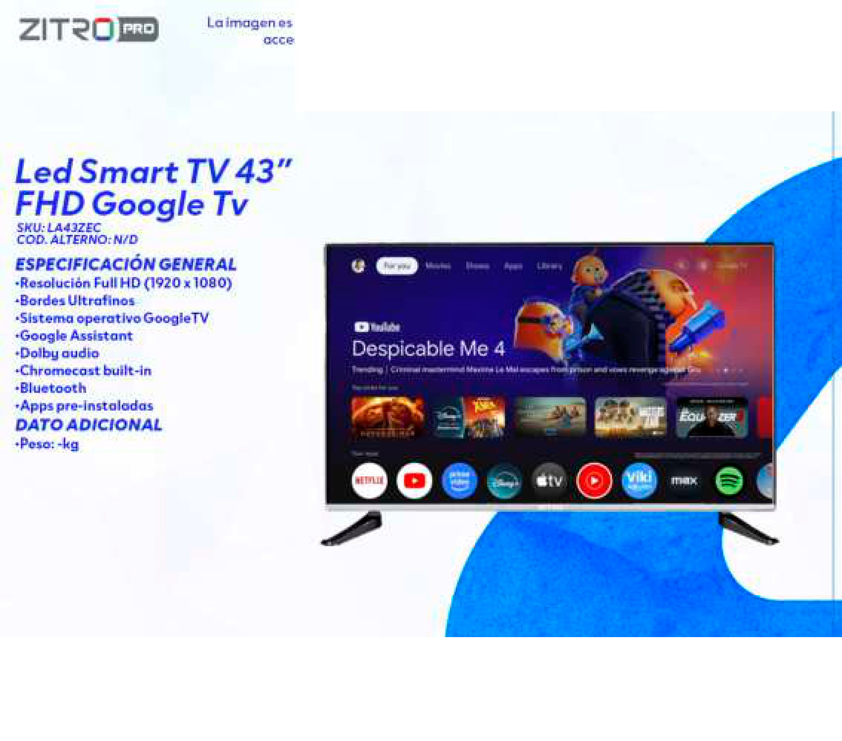 Led Smart TV 43
