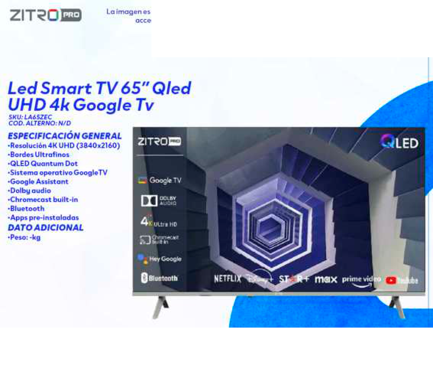 Led Smart TV 65