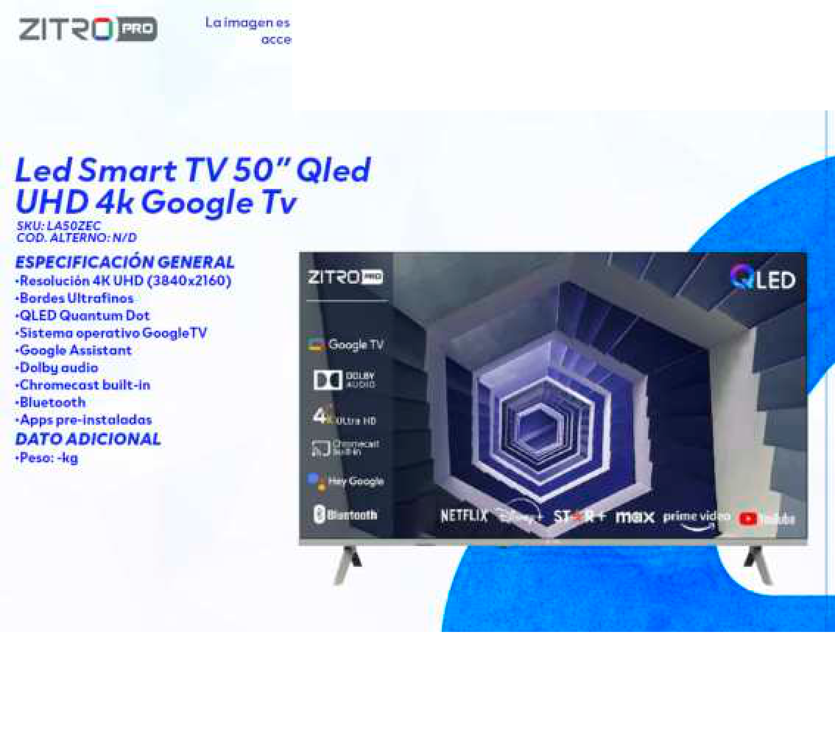 Led Smart TV 50