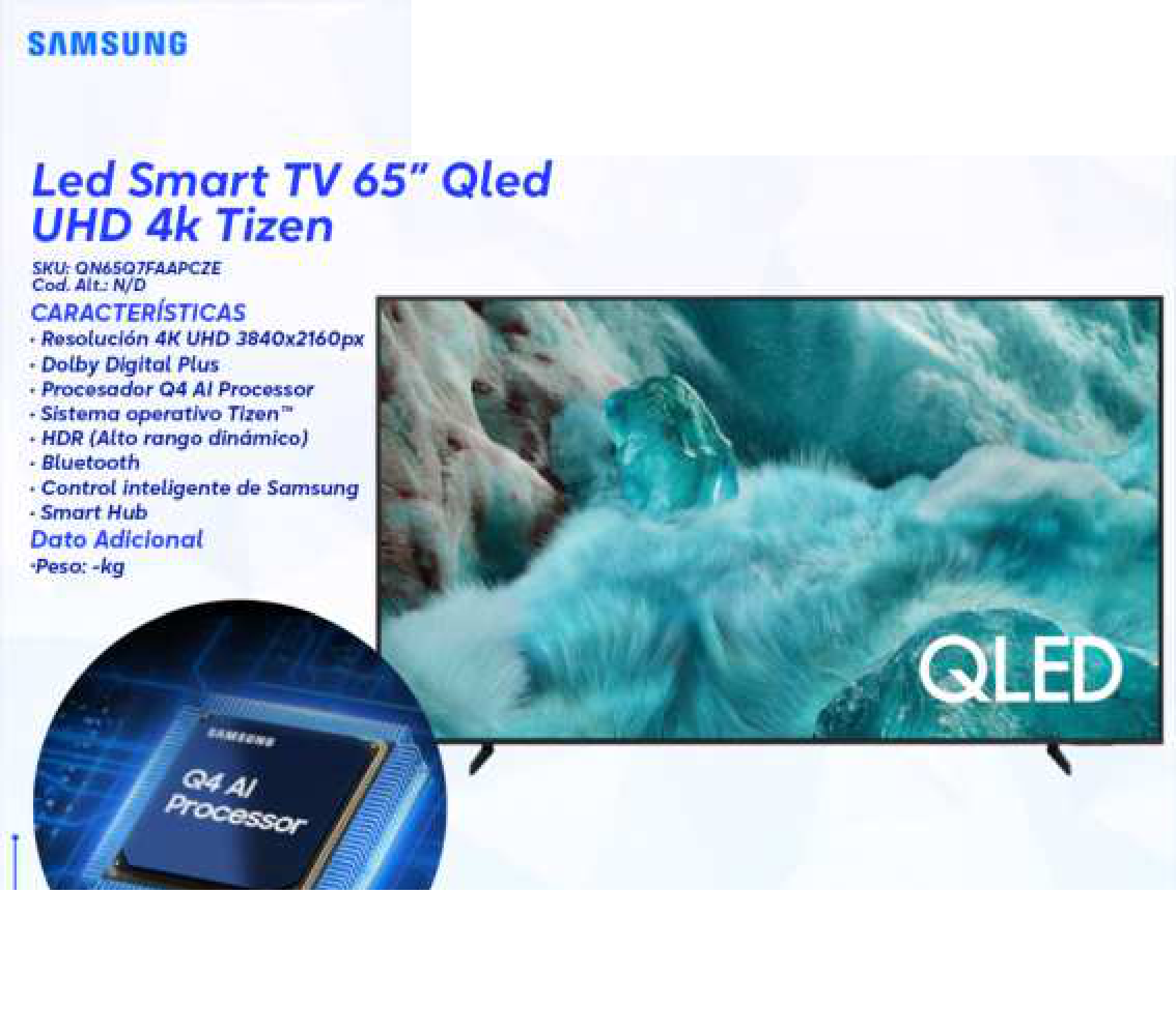 Led Smart TV 65