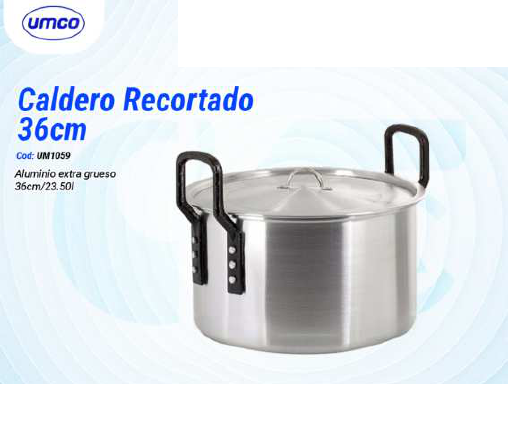 Caldero Recortado 36cm