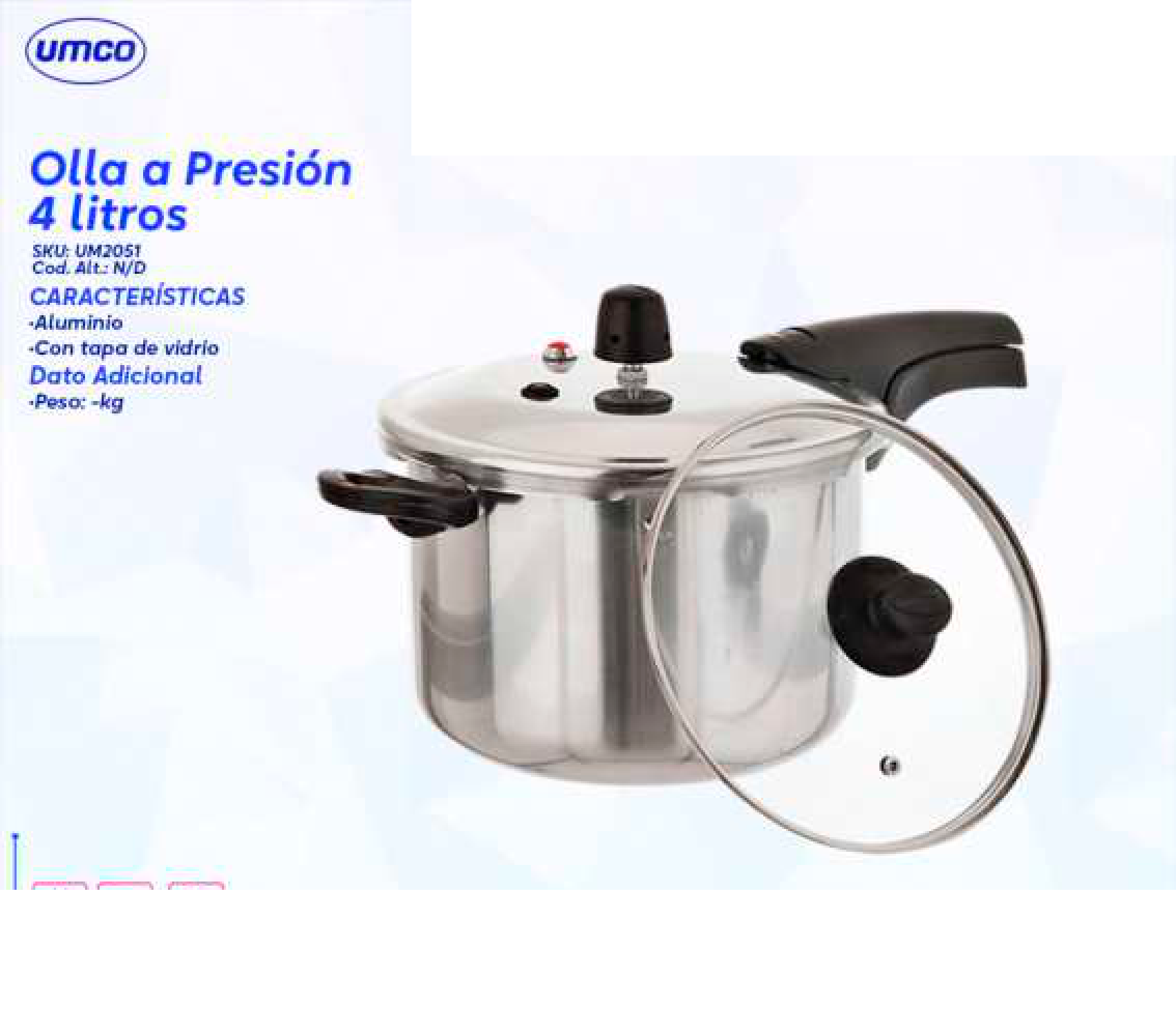 Olla a Presión 4 litros
