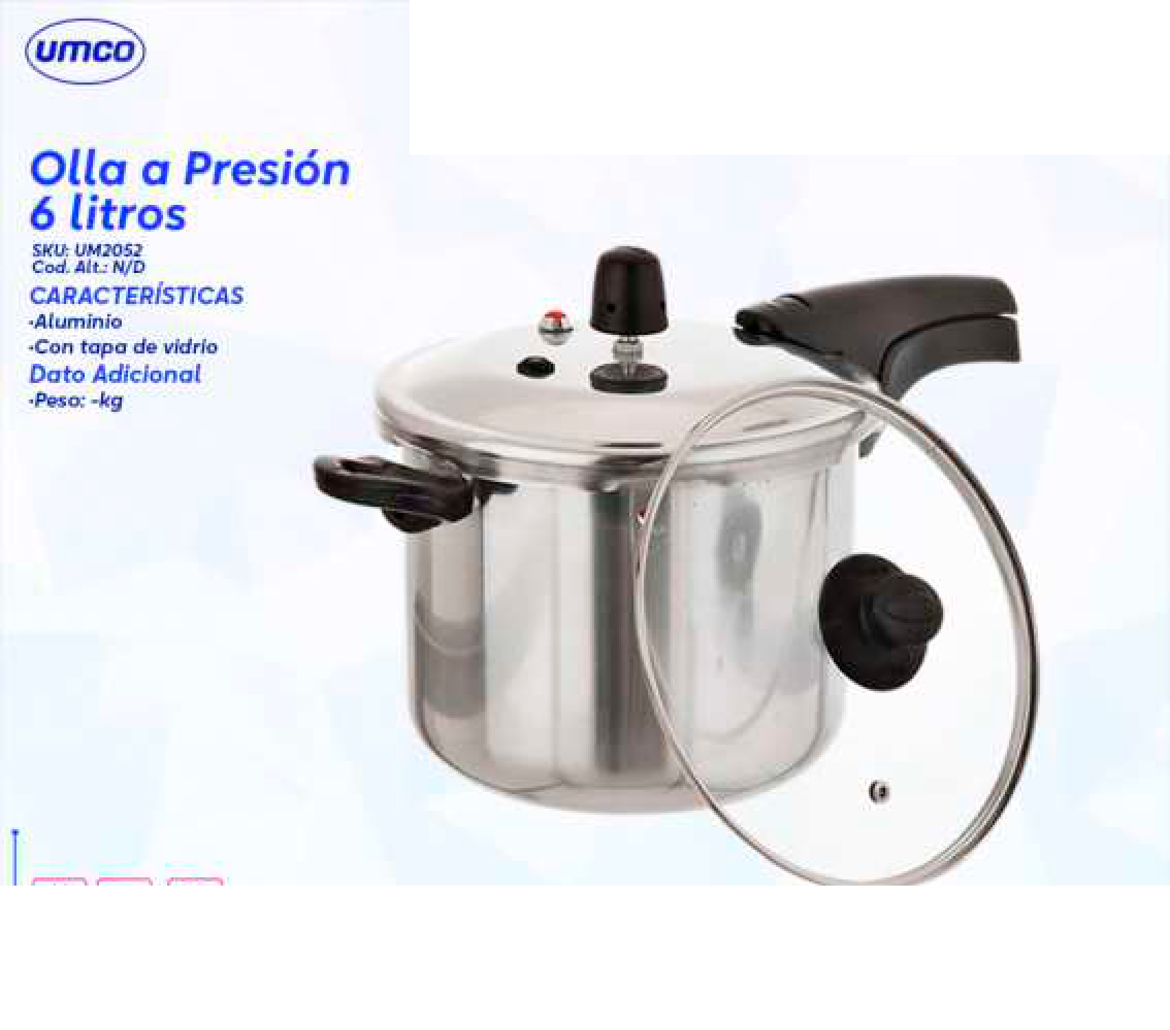 Olla a Presión 6 litros