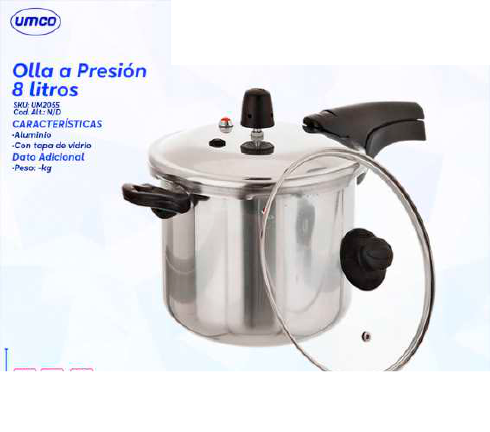 Olla a Presión 8 litros