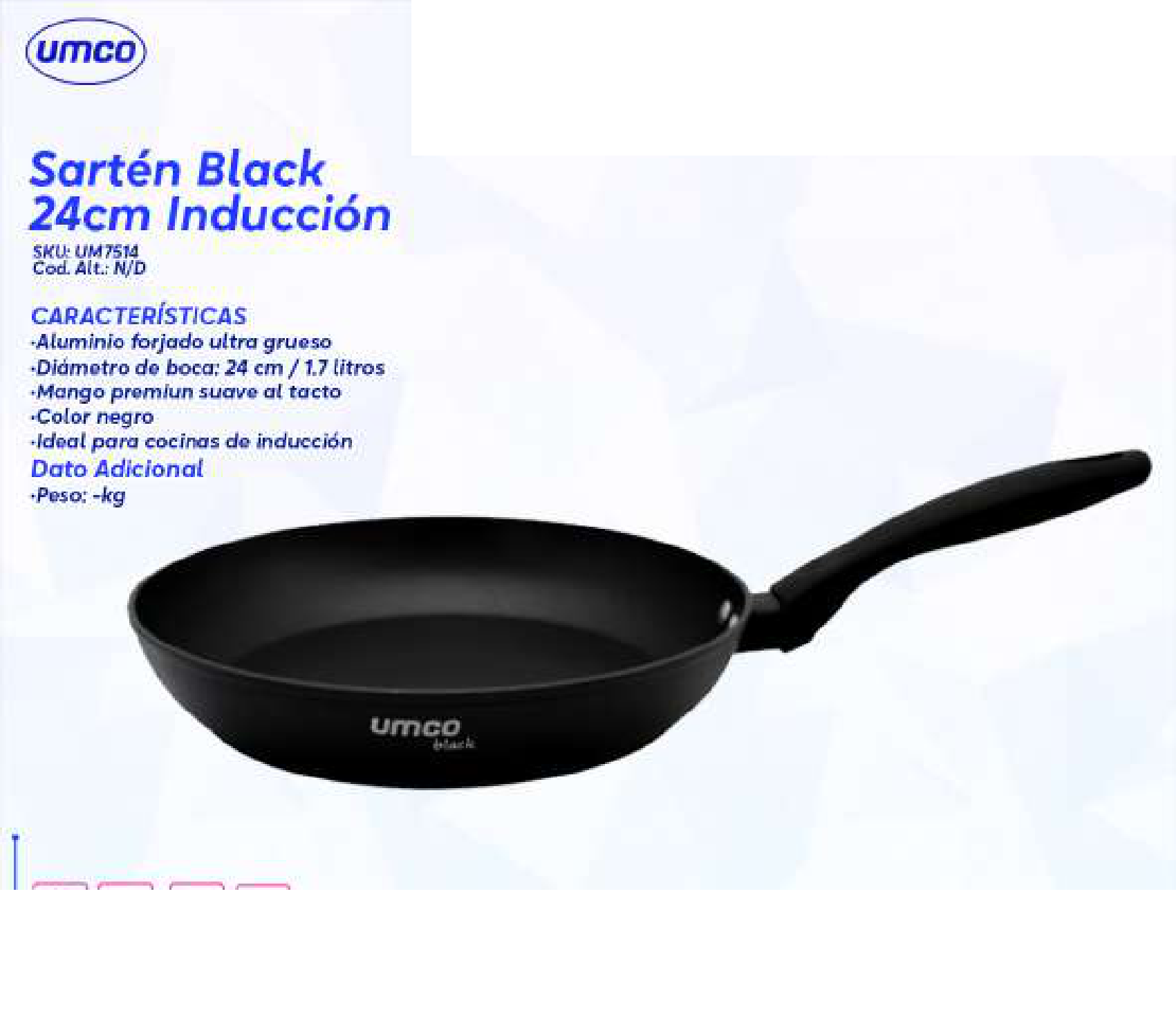 Sartén Black 24cm Inducción