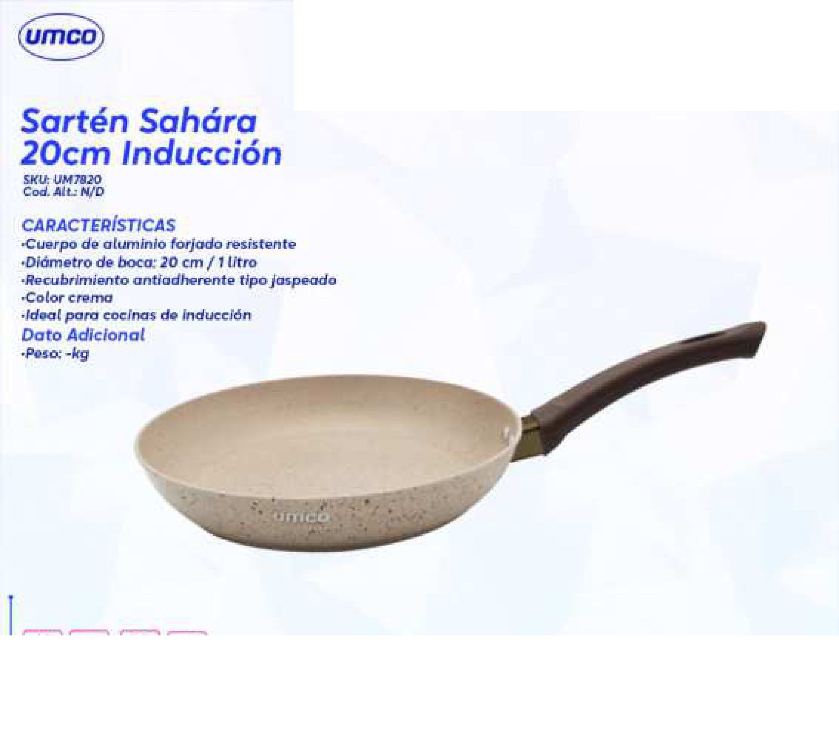 Sartén Sahara 20cm Inducción